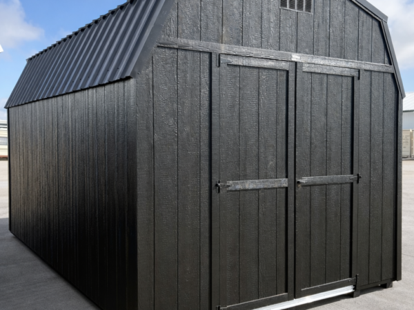 10'x16' Economy High Barn Wood Shed