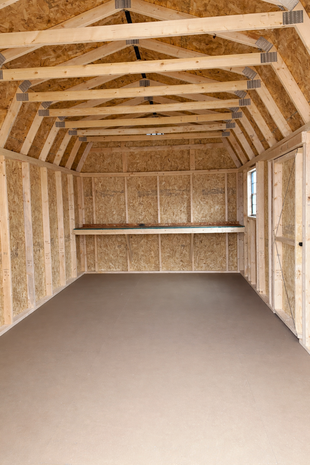 10'x20' Economy High Barn Wood Shed For Sale| #72933 | Northland Sheds