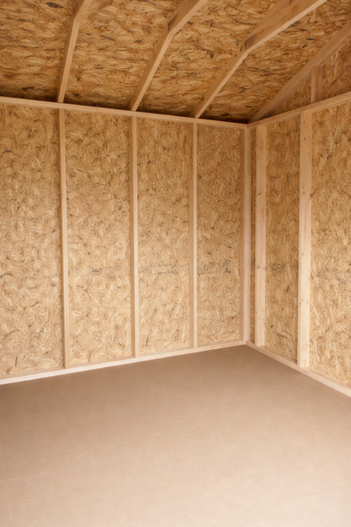 10'x12' Economy Ranch Gable Wood Shed