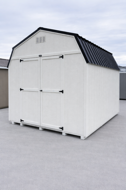 10'x12' Economy High Barn Style Wood Shed
