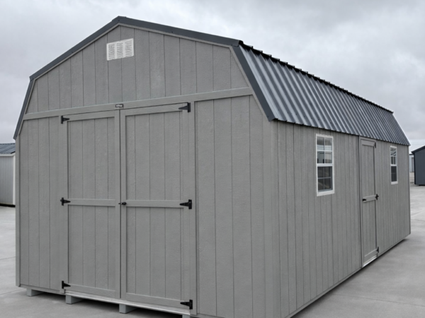 12'x24' Economy High Barn Wood Shed