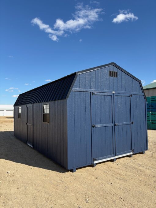 12'x24' Economy High Barn Wood Shed