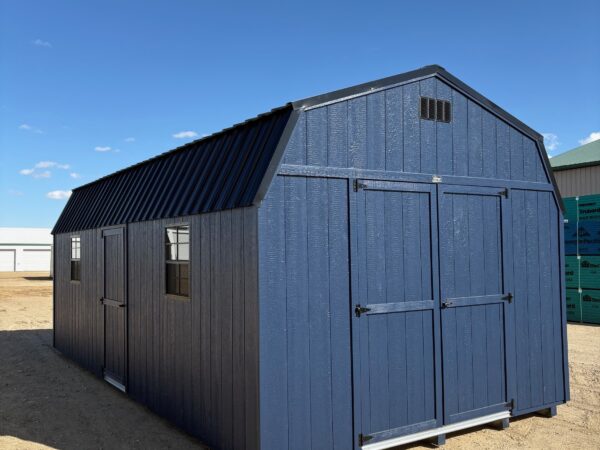 12'x24' Economy High Barn Wood Shed