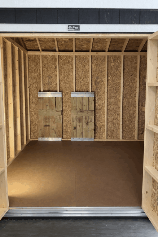 10'x12' Ranch Gable Wood Panel Shed