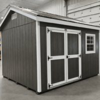 10'x12' Ranch Gable Wood Panel Shed