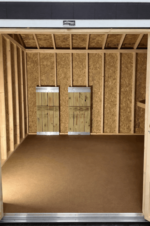 10'x12' Ranch Gable Wood Panel Shed