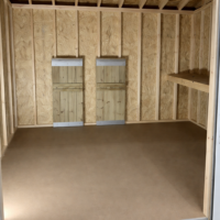 10'x12' Ranch Gable Wood Panel Shed