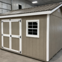 10'x12' Ranch Gable Wood Panel Shed