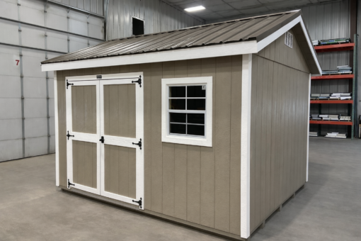 10'x12' Ranch Gable Wood Panel Shed