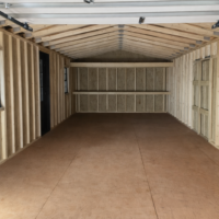 14'x32' Ranch Gable Wood Panel Garage