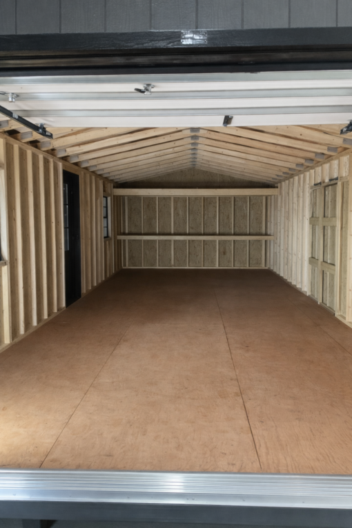 14'x32' Ranch Gable Wood Panel Garage