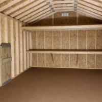 12'x20' Ranch Gable Wood Panel Shed