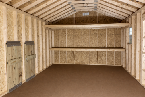 12'x20' Ranch Gable Wood Panel Shed