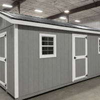 12'x20' Ranch Gable Wood Panel Shed