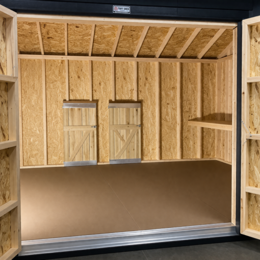 10'x16' Ranch Gable Wood Panel Shed