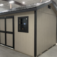 10'x12' Ranch Gable Wood Panel Shed