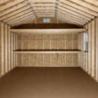 12'x20' Ranch Gable Wood Panel Shed