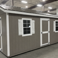 12'x20' Ranch Gable Wood Panel Shed