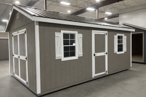 12'x20' Ranch Gable Wood Panel Shed