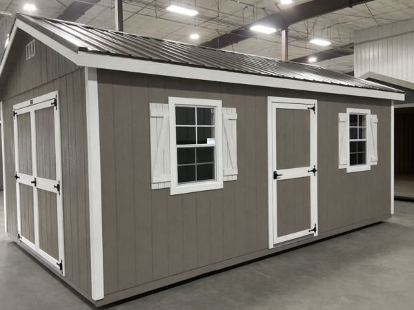 12'x20' Ranch Gable Wood Panel Shed