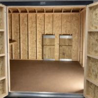 10'x12' Ranch Gable Wood Panel Shed