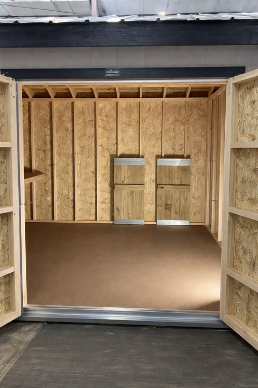 10'x12' Ranch Gable Wood Panel Shed