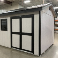 10'x12' Ranch Gable Wood Panel Shed