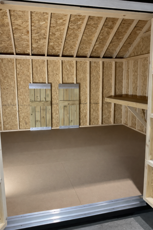 12'x16' Quaker Gable Wood Panel Shed