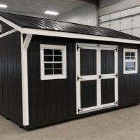 12'x16' Quaker Gable Wood Panel Shed