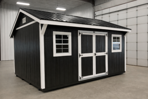 12'x16' Quaker Gable Wood Panel Shed