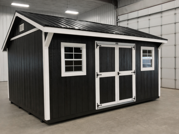 12'x16' Quaker Gable Wood Panel Shed