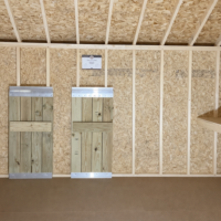 12'x16' Quaker Gable Wood Panel Shed