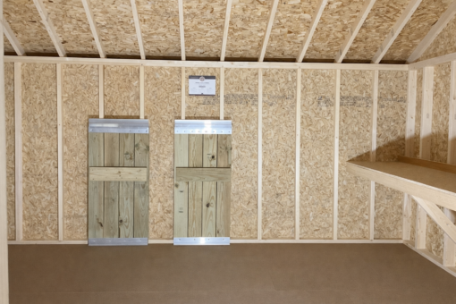 12'x16' Quaker Gable Wood Panel Shed