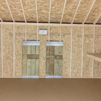 12'x16' Quaker Gable Wood Panel Shed