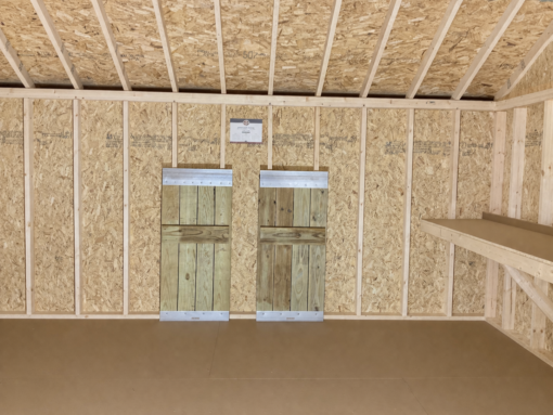 12'x16' Quaker Gable Wood Panel Shed