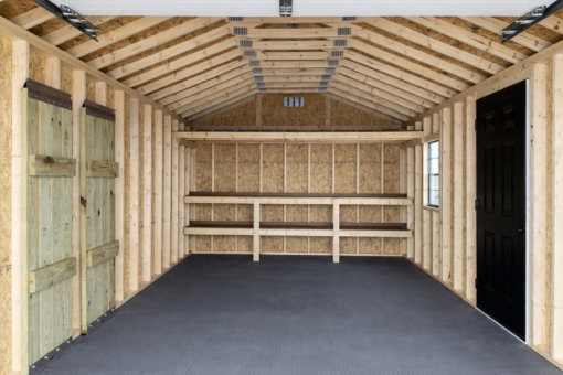 12'x24' Ranch Gable Wood Panel Garage