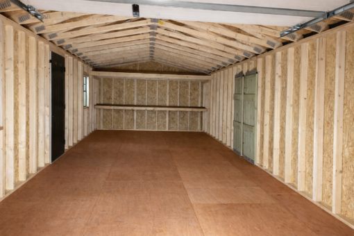 14'x32' Ranch Gable Wood Panel Garage