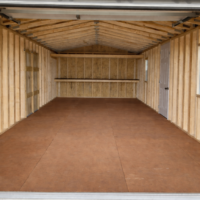 14'x32' Ranch Gable Wood Panel Garage