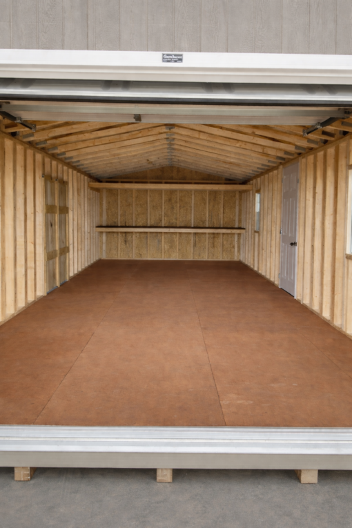 14'x32' Ranch Gable Wood Panel Garage