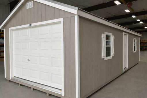 14'x32' Ranch Gable Wood Panel Garage