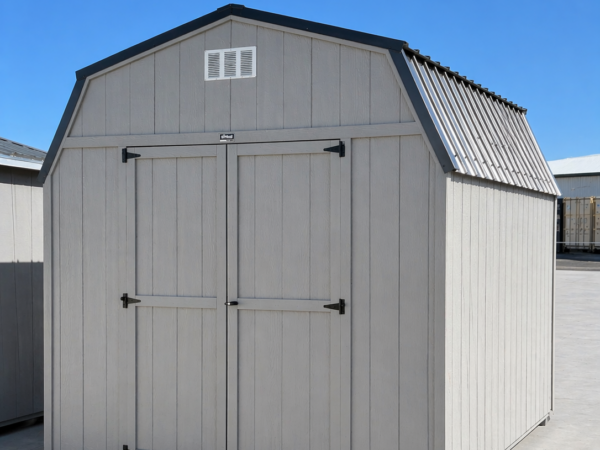 10'x12' Economy High Barn Wood Shed