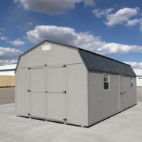 12'x24' Economy High Barn Wood Shed