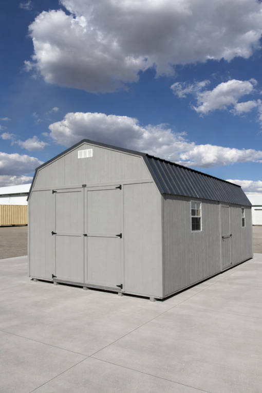 12'x24' Economy High Barn Wood Shed