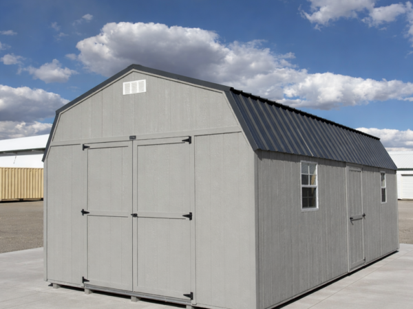 12'x24' Economy High Barn Wood Shed