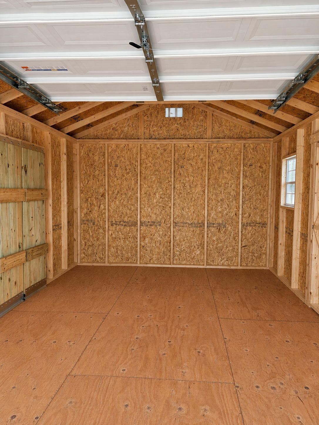 12'x16' Economy Ranch Wood Panel Garage For Sale| #73700