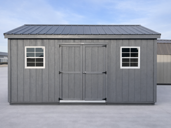 10'x16' Economy Ranch Gable Wood Shed