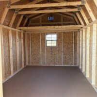 73778-1 10'x16' Economy High Barn Wood Shed