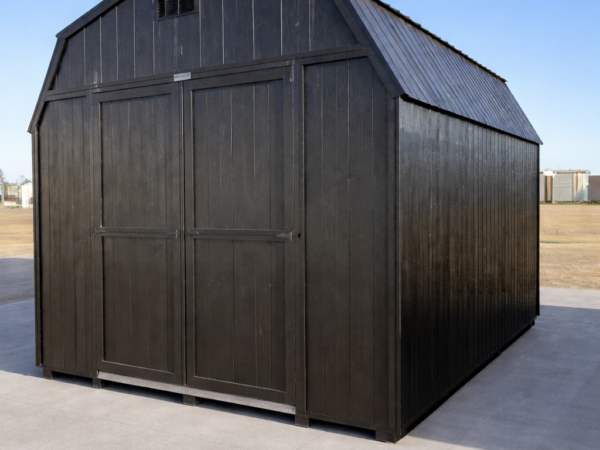 10'x16' Economy High Barn Wood Shed