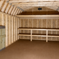 73781-1 12'x20' High Barn Wood Panel Garage