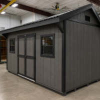 10'x16' Quaker Gable Wood Panel Shed